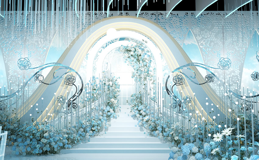 佛坪釡香烙馍村水晶厅效果展示